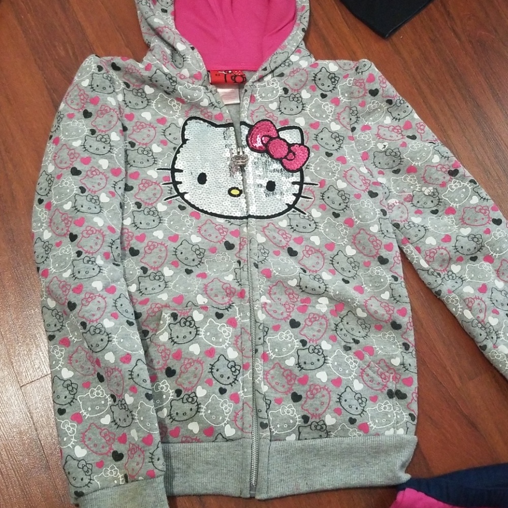 Hello Kitty zipper sweater
